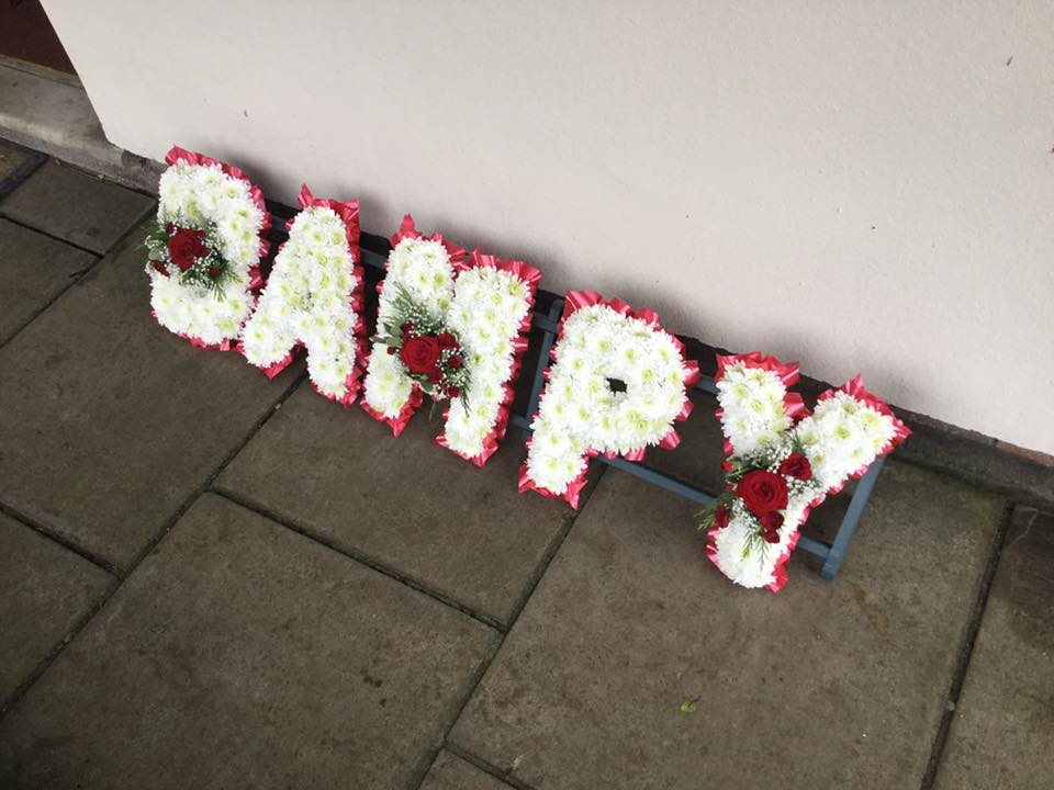 'BAMPY' Floral Tribute