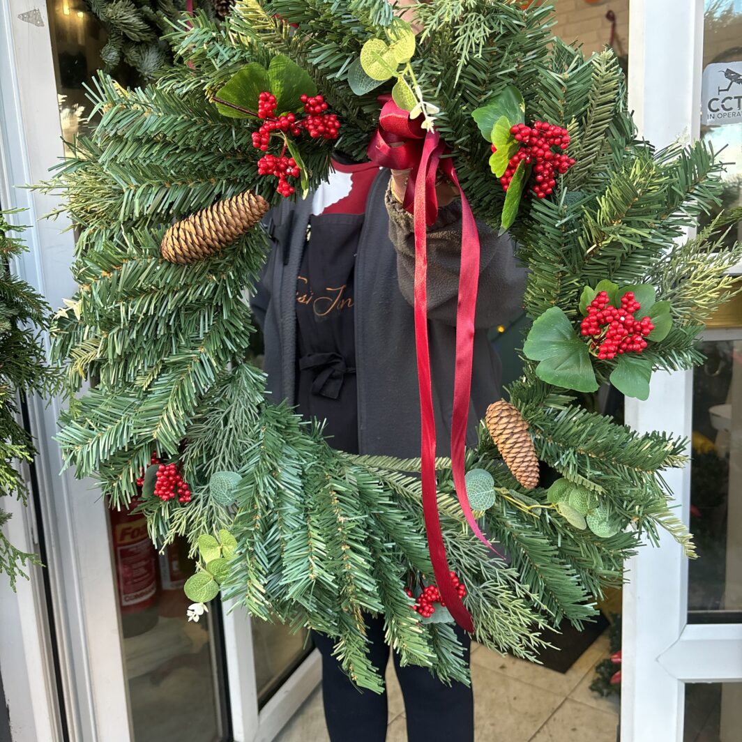 Artificial Christmas Wreath - Collection Only