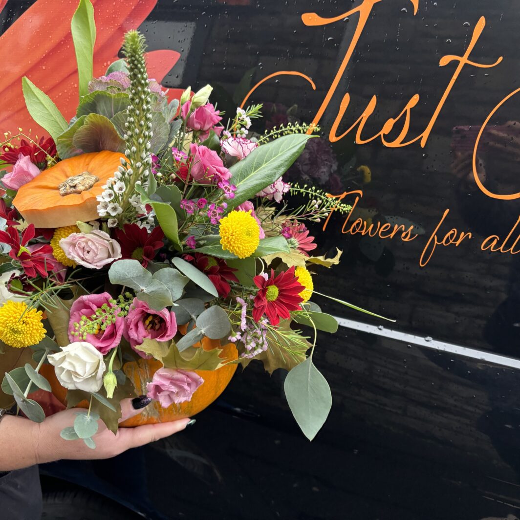 Floral Pumpkin